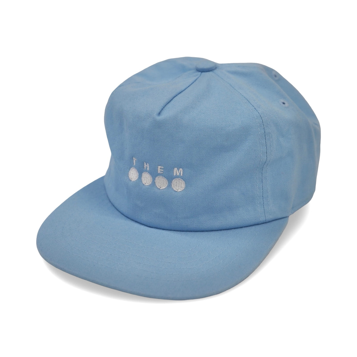 THEM SKATES - DOTS - SNAPBACK - HAT - BABY BLUE