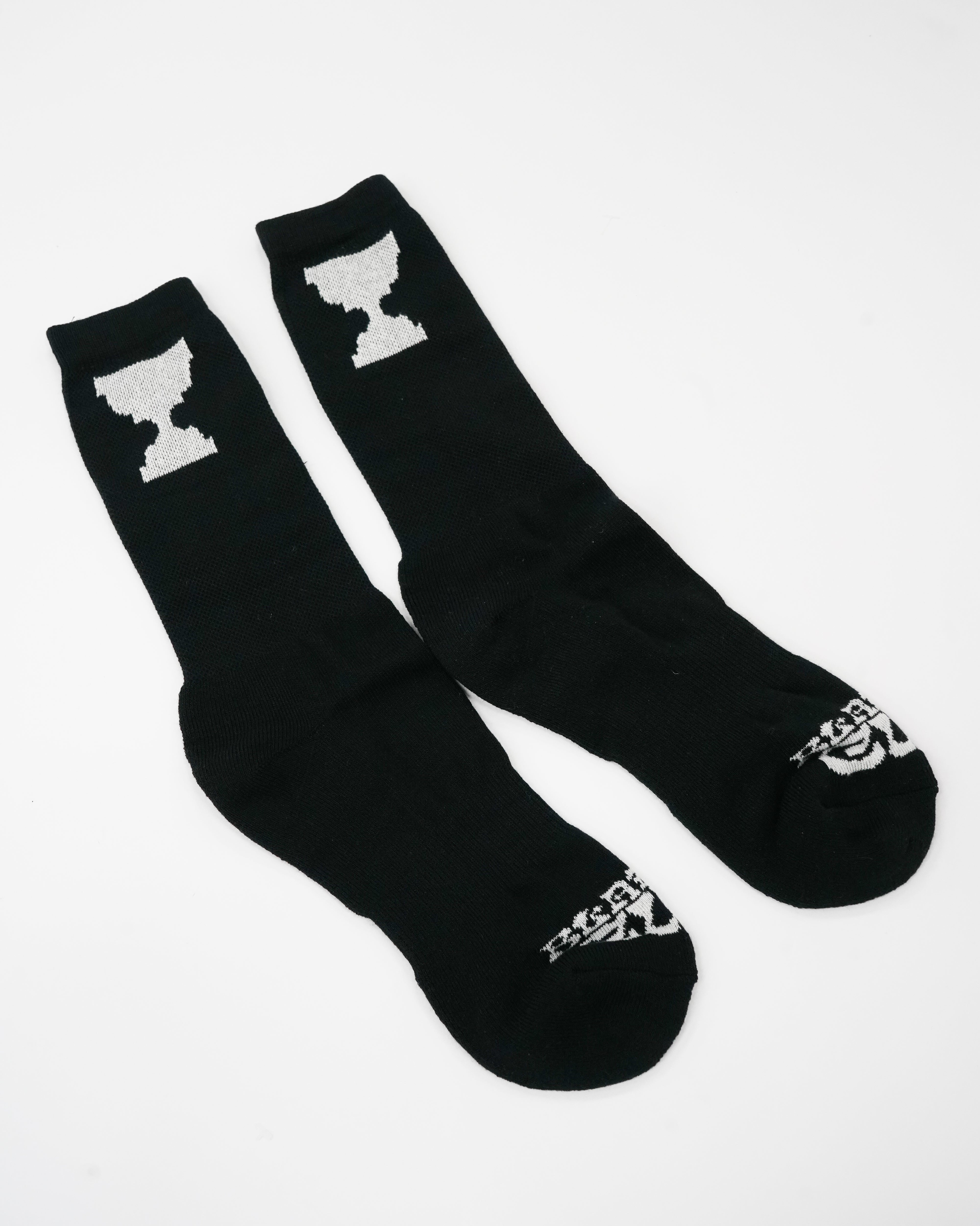 BLADING CUP SOCKS - BLACK