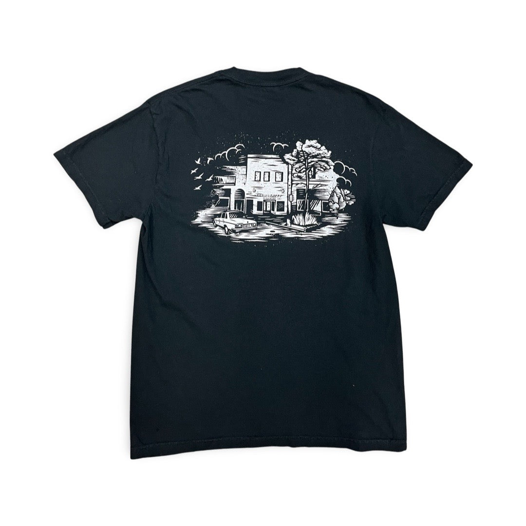 216 EAST 4TH ST. T-SHIRT - BLACK