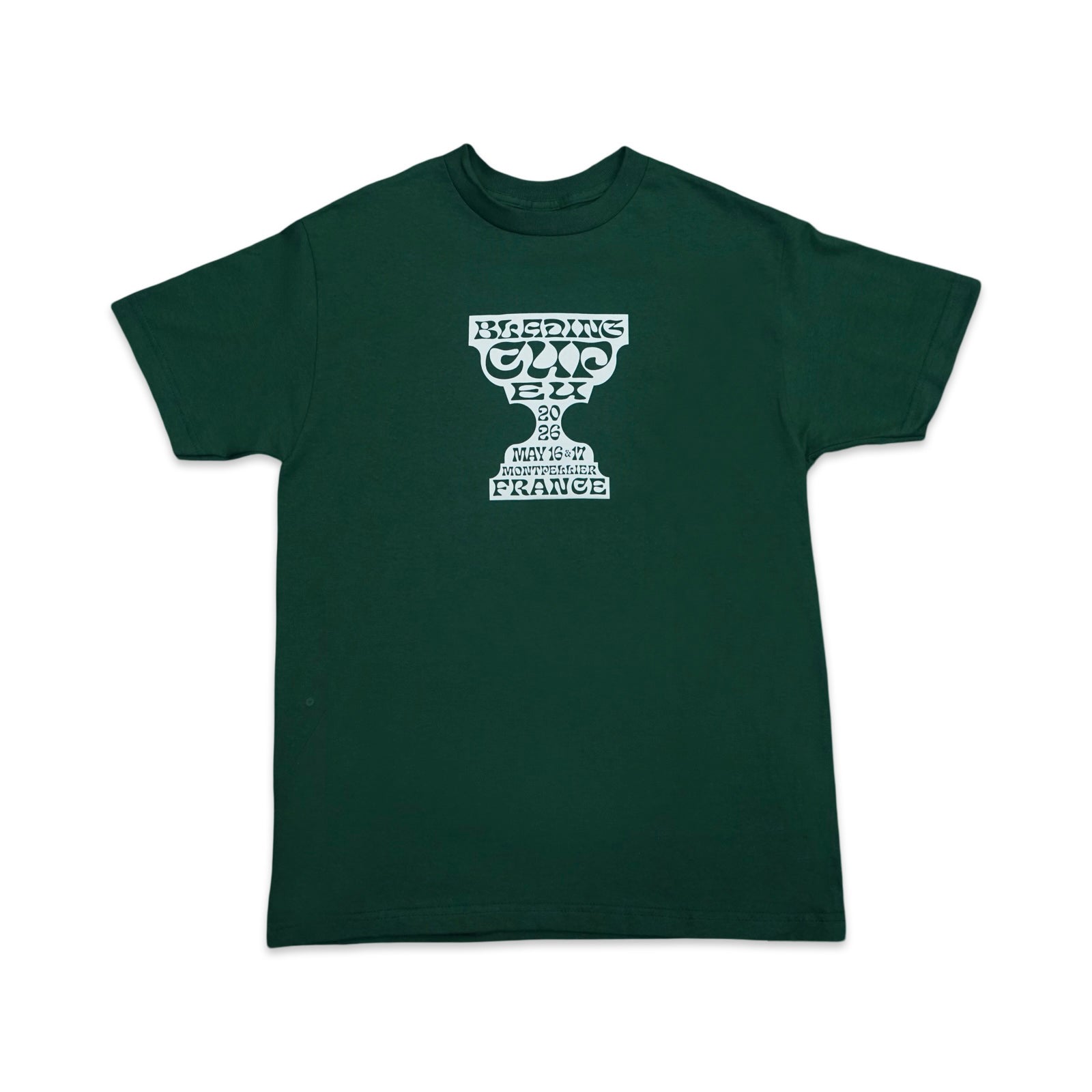 BLADING CUP EUROPE 2026 TOUR SHIRT - GREEN
