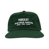 TOO EASY STAMP HAT - FOREST GREEN