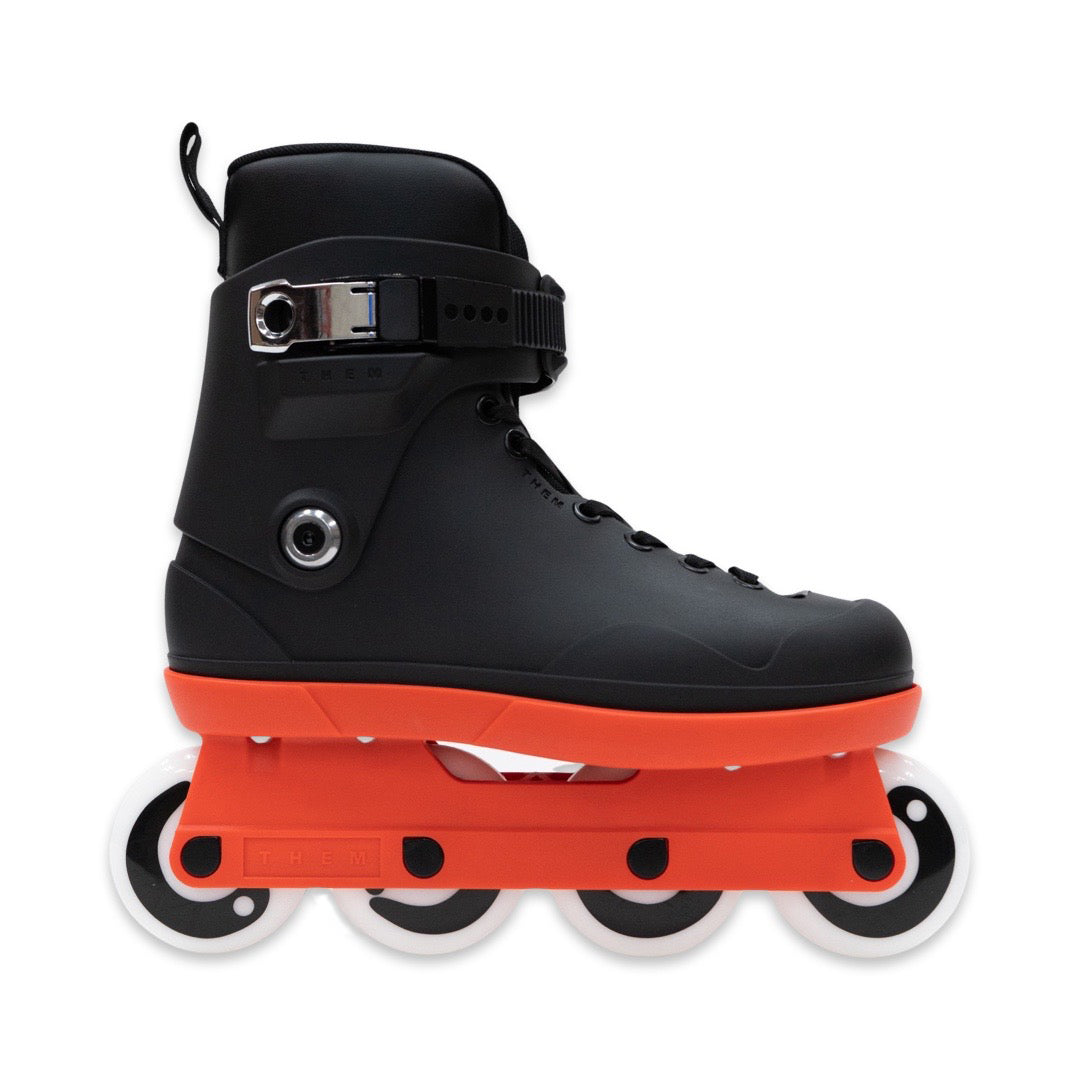 909 80S BLACK ORANGE CHASSIS