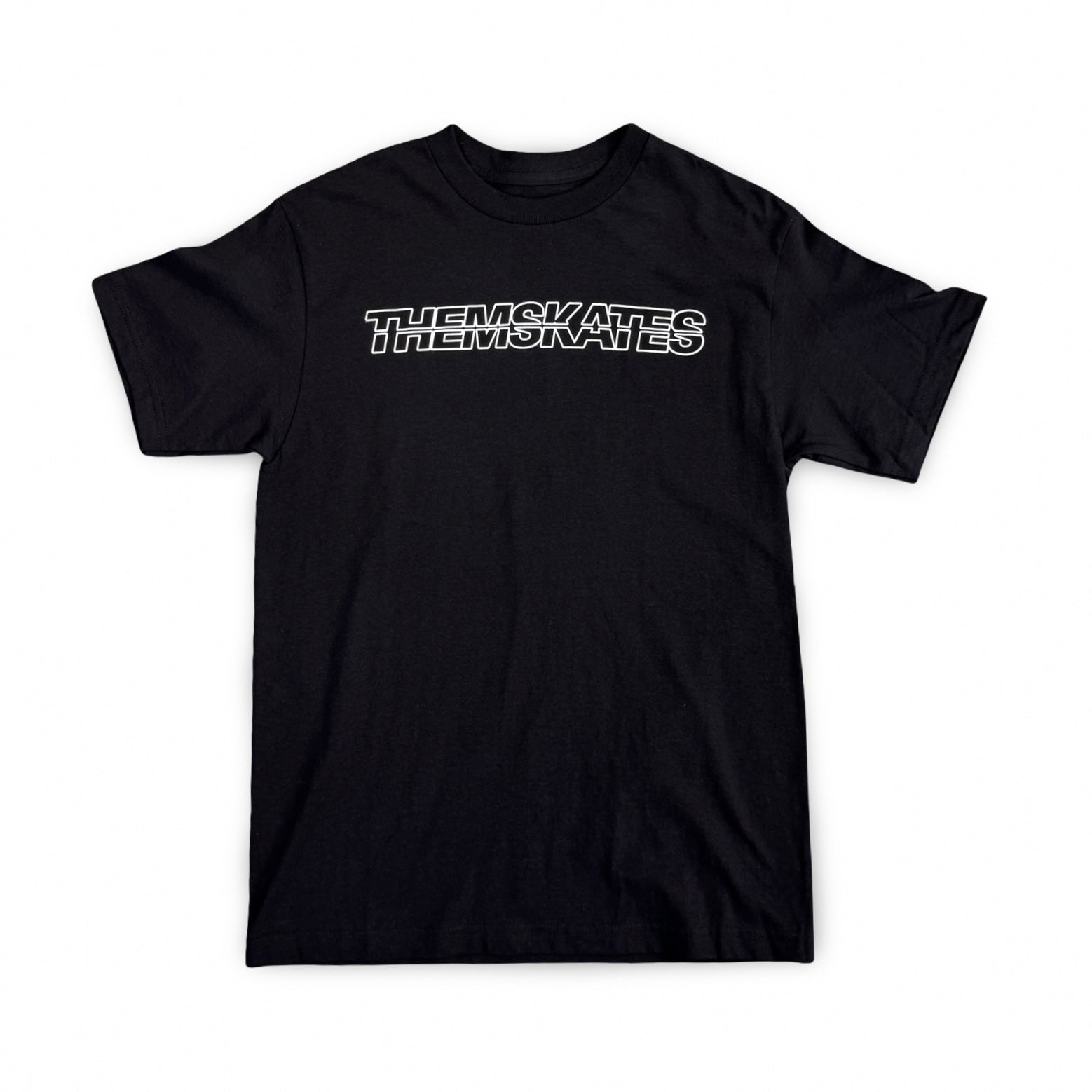 THEM SKATES T-SHIRT - BLACK
