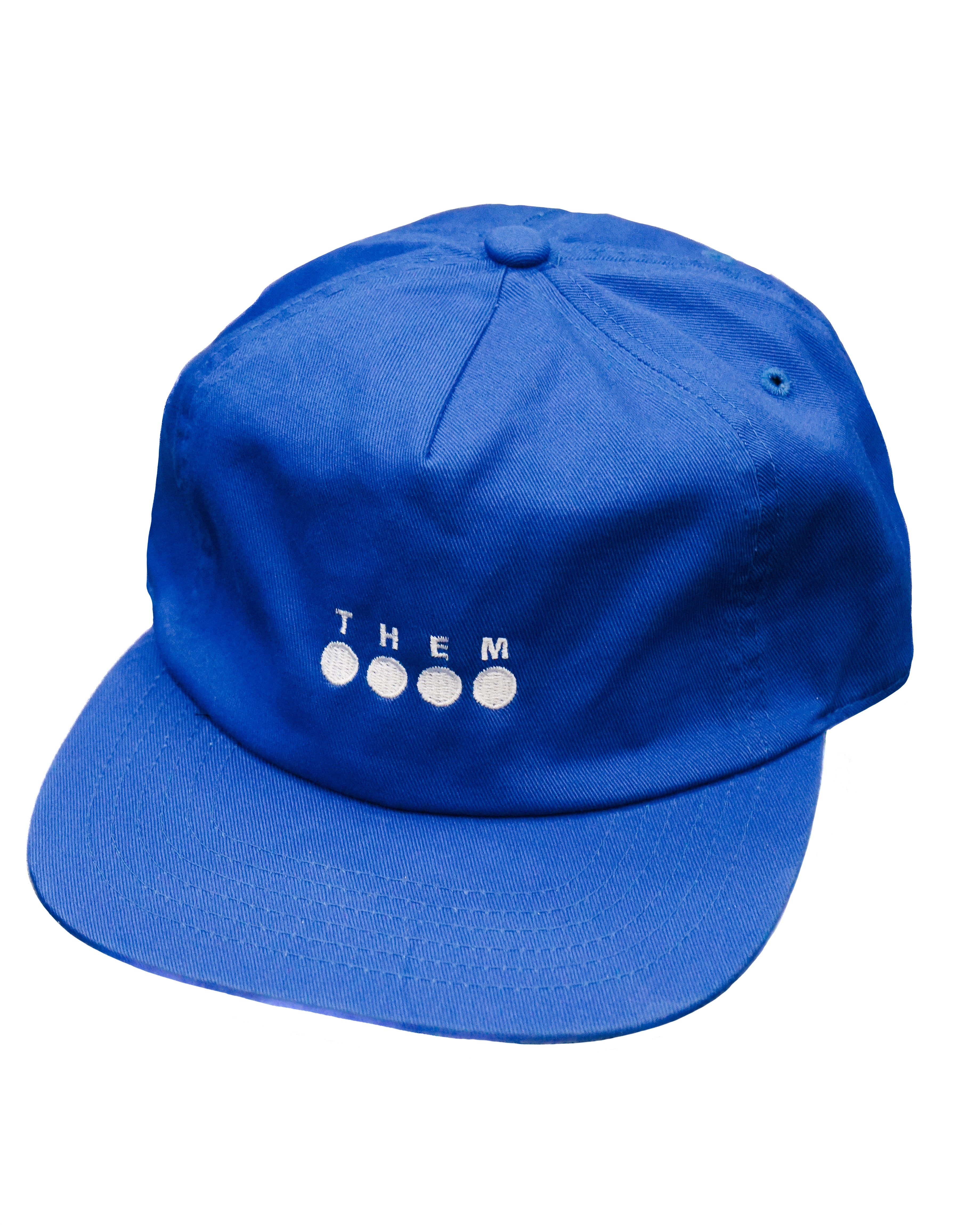 THEM SKATES - DOTS- SNAPBACK - HAT - BLUE