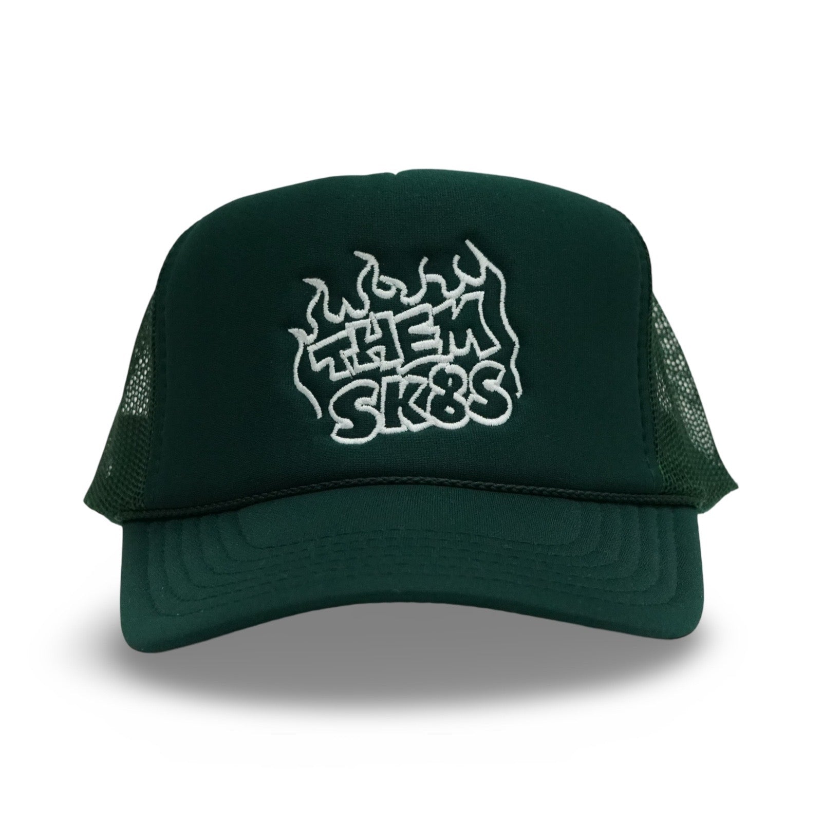 THEM SKATES - FIRE - TRUCKER - GREEN
