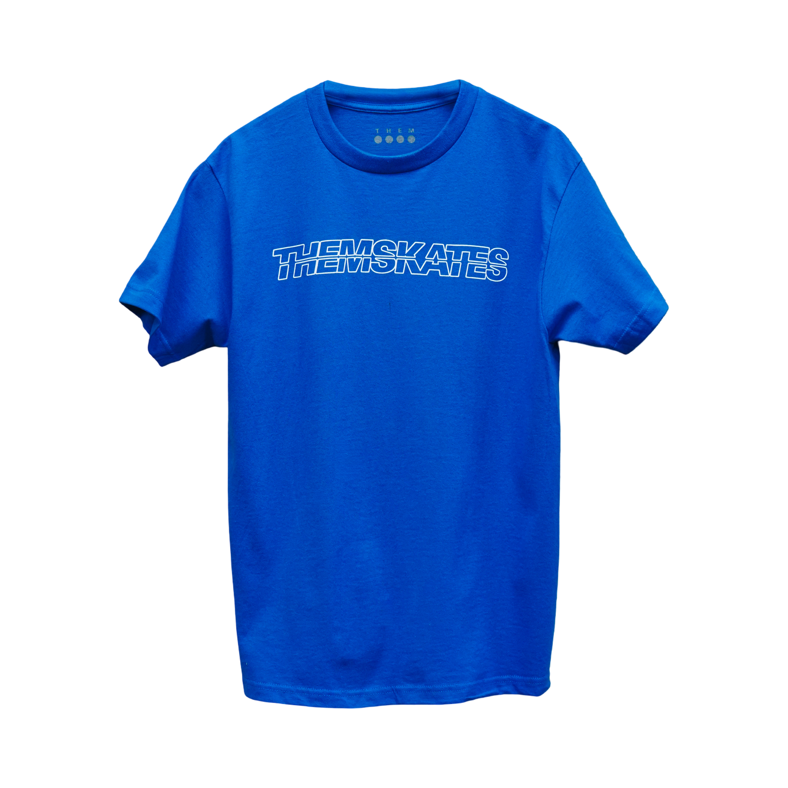 THEM SKATES T-SHIRT - BLUE NOW SHIPPING -