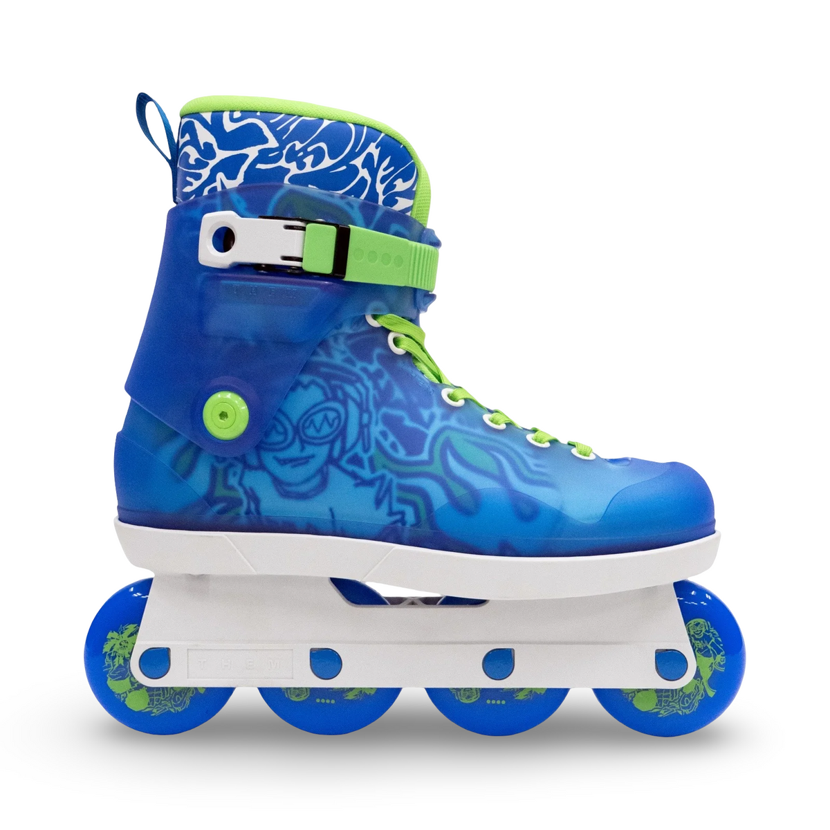 THEM SKATES 909 BLACK COMPLETE