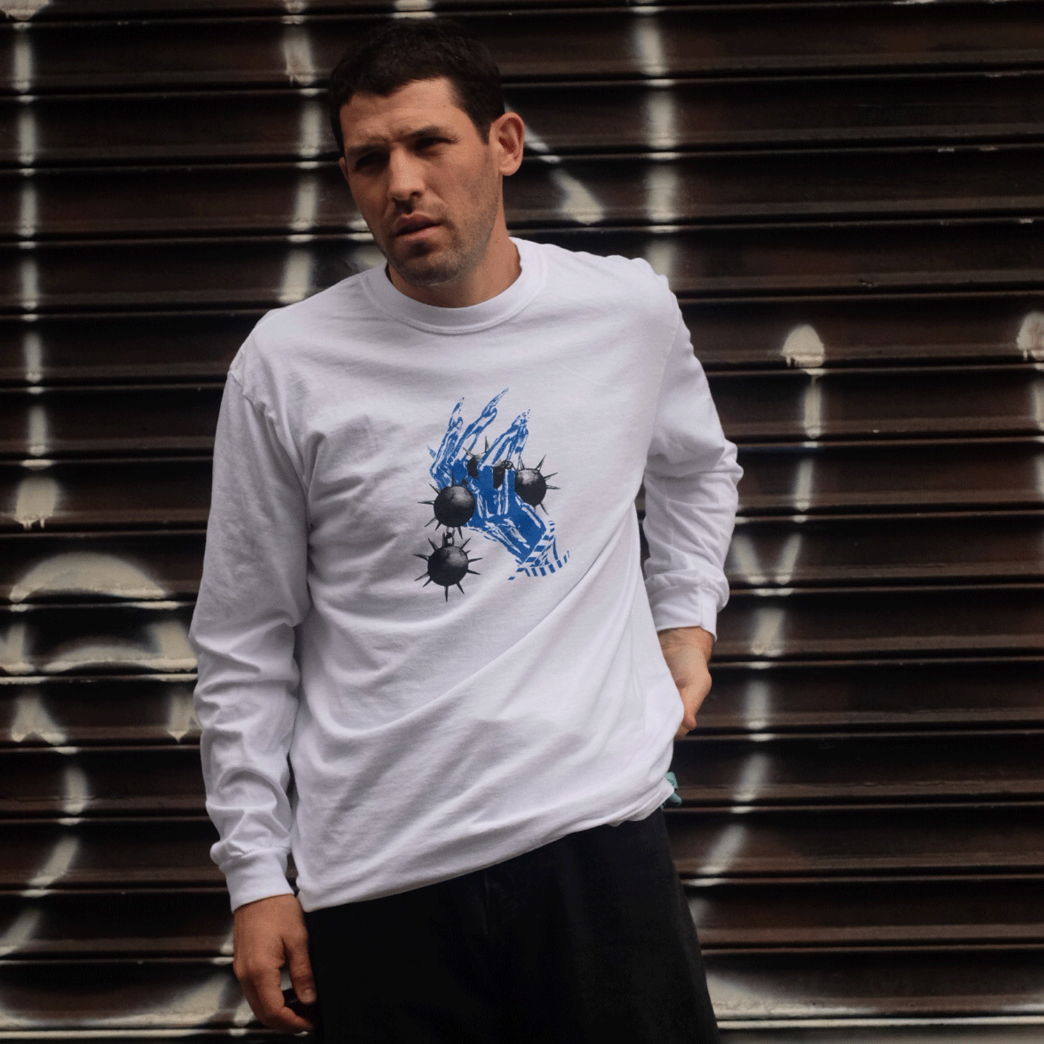 NYC LONGSLEEVE - WHITE