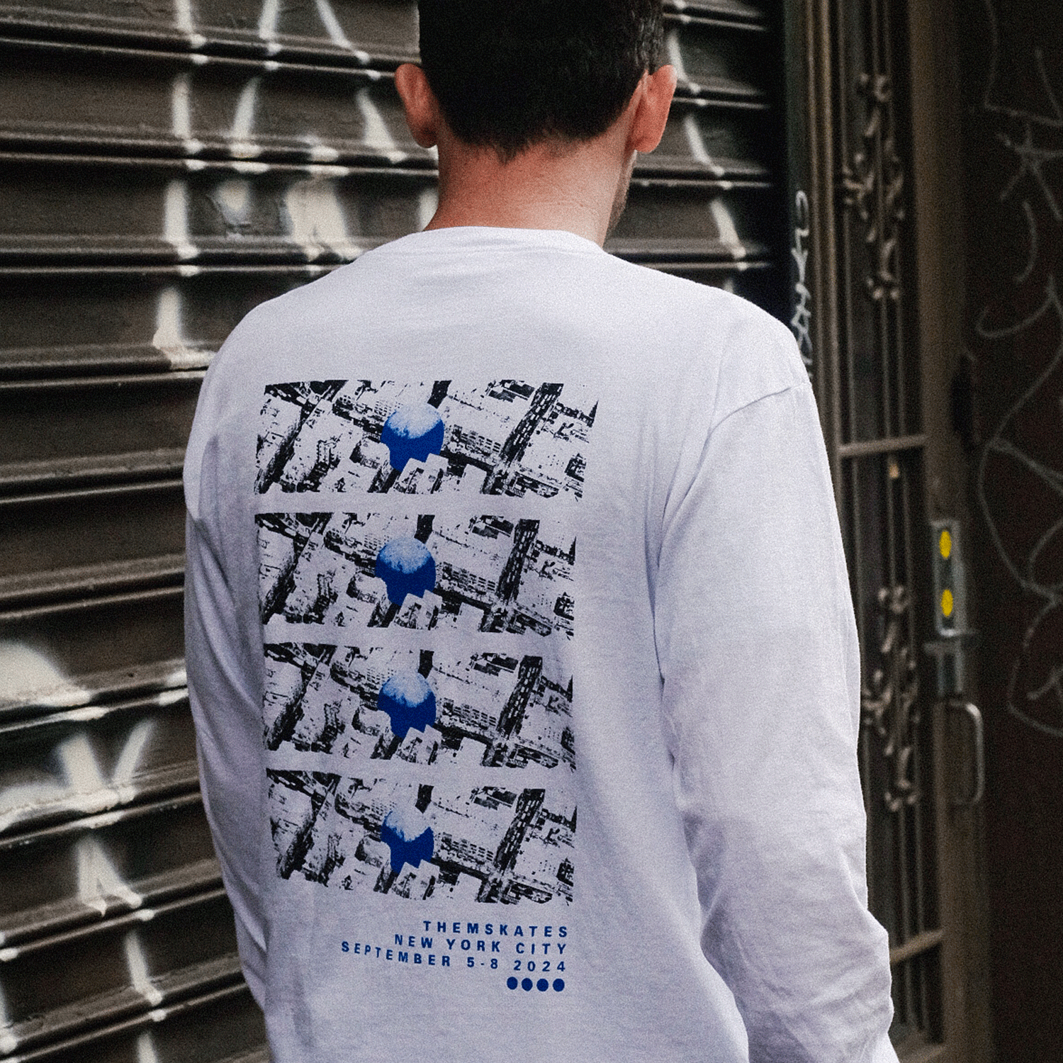 NYC LONGSLEEVE - WHITE