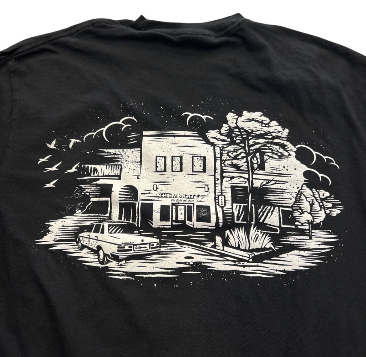 216 EAST 4TH ST. T-SHIRT - BLACK