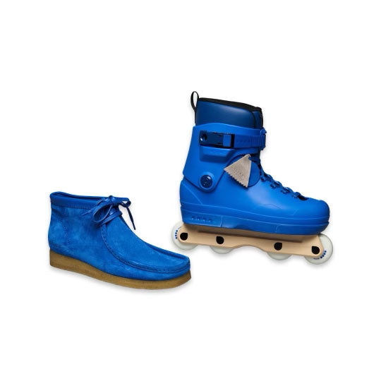 WALLABEE BOOT - THEM EDITION - BLUE
