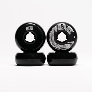 58MM/95A - BLACK/SILVER - SET OF 4