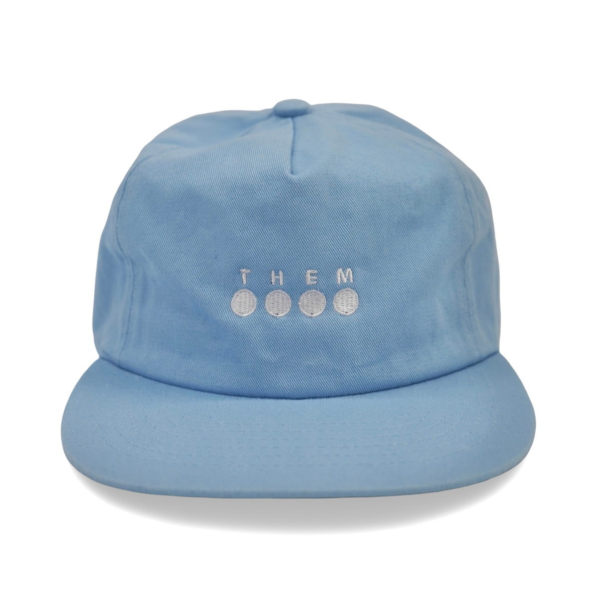 THEM SKATES - DOTS - SNAPBACK - HAT - BABY BLUE