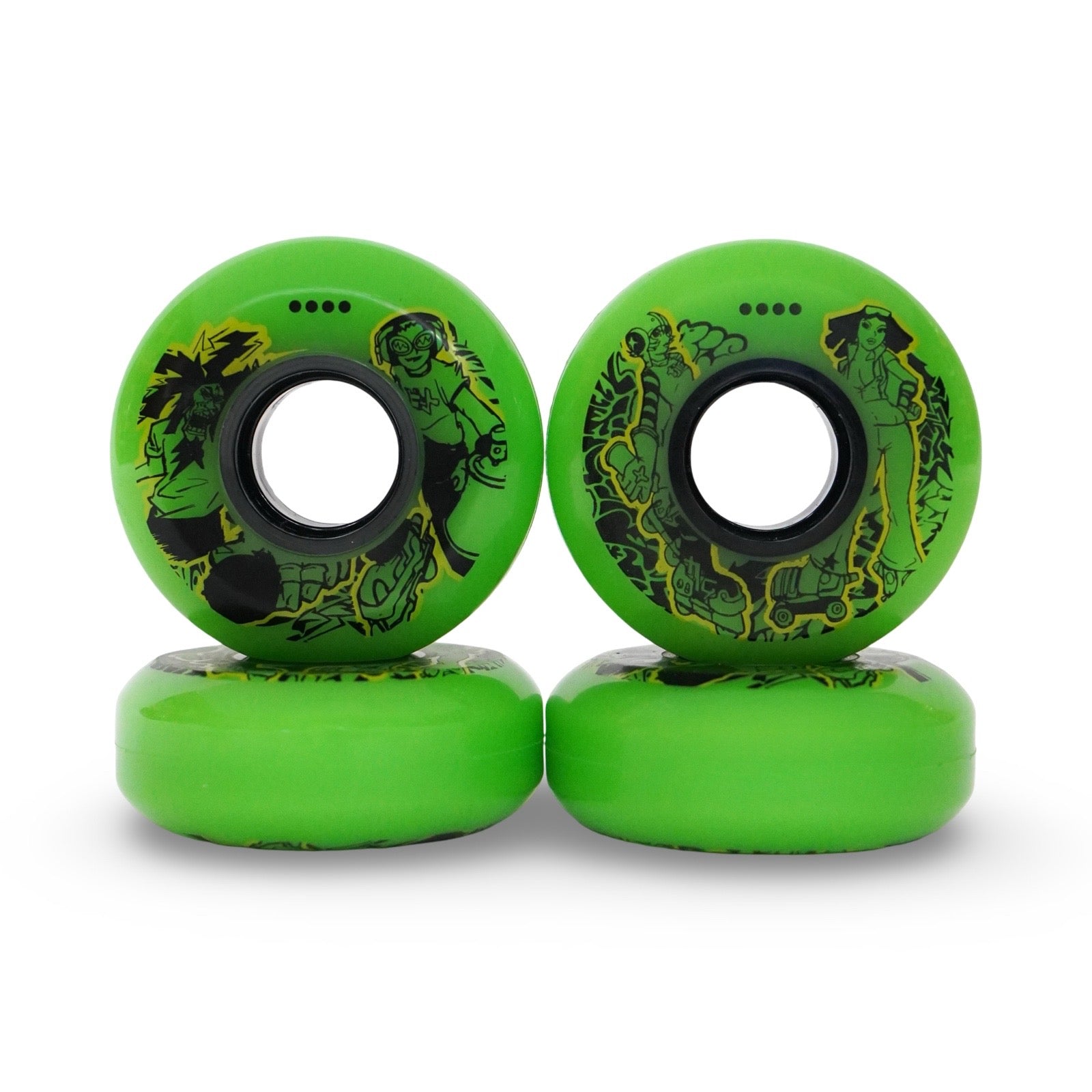 JET SET RADIO x THEM SKATES - 58MM  90A WHEELS - PRE - ORDER