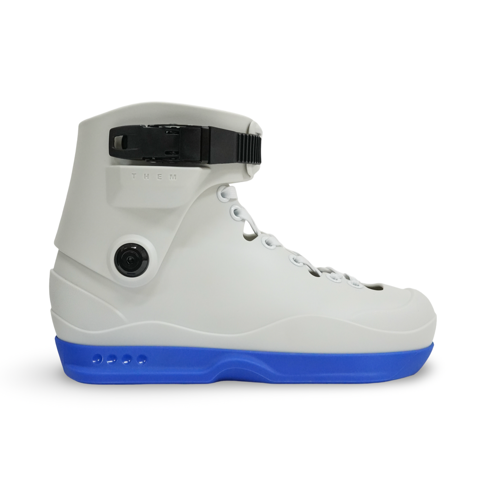 901 WHITE  BOOT ONLY - BLUE SOULS