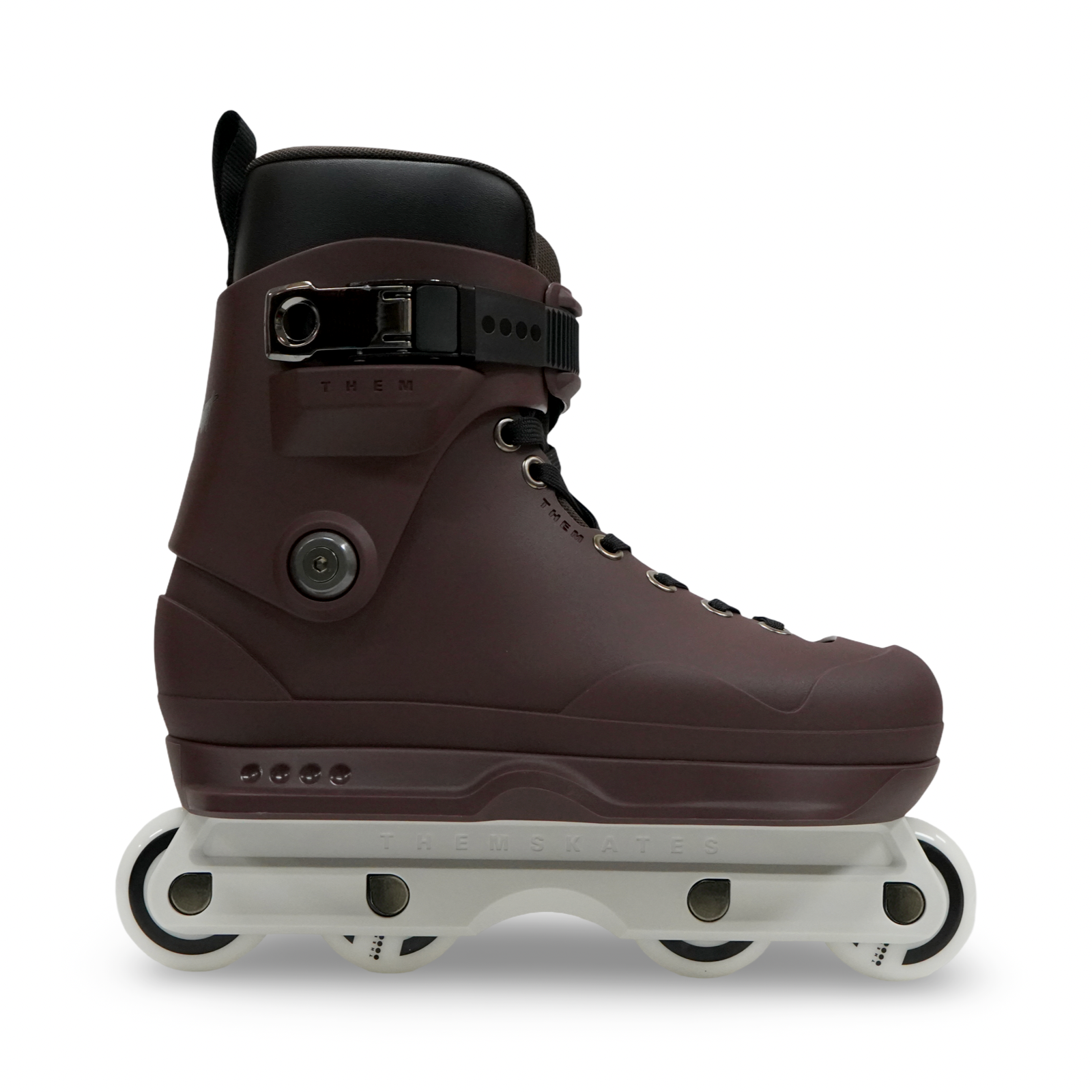 909 SEAN DARST PRO MODEL COMPLETE - BURGUNDY - WHITE FRAMES