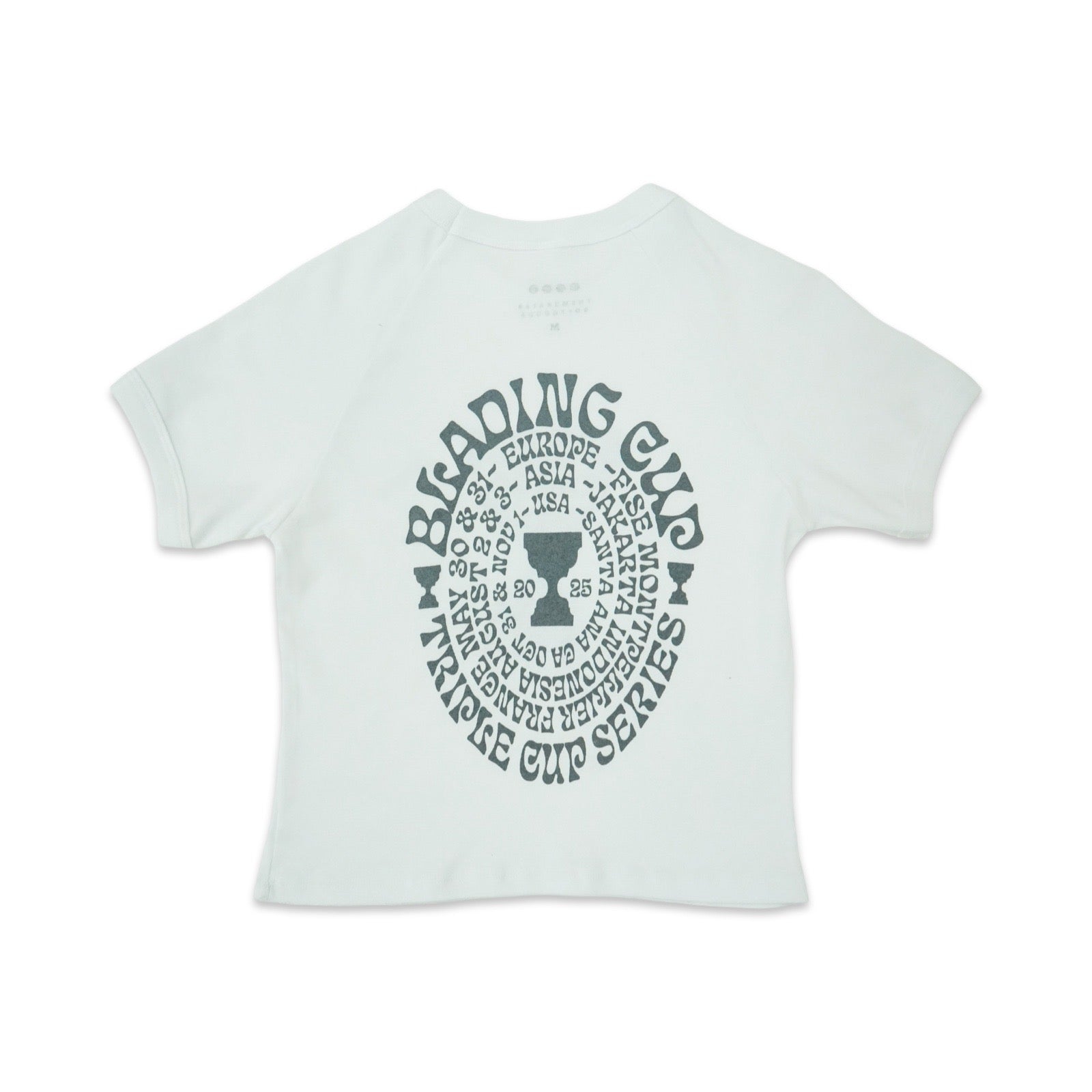BLADING CUP 2025 TOUR SHIRT - WOMEN'S CROP TOP