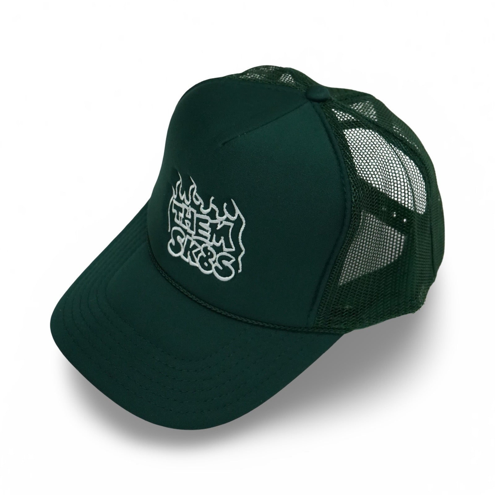 THEM SKATES - FIRE -  TRUCKER - GREEN