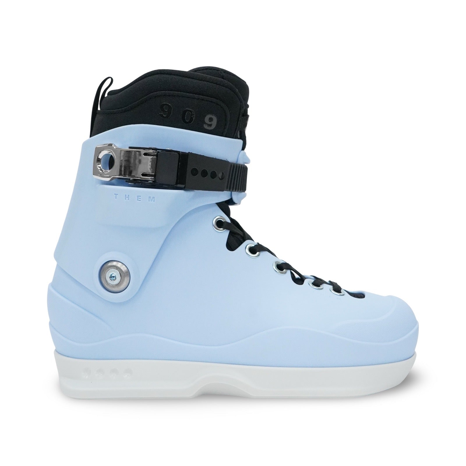 909 ALEX BROSKOW PRO MODEL BOOT ONLY - 909 INTUITION LINER - 901 WHITE SOULS - POWDER BLUE