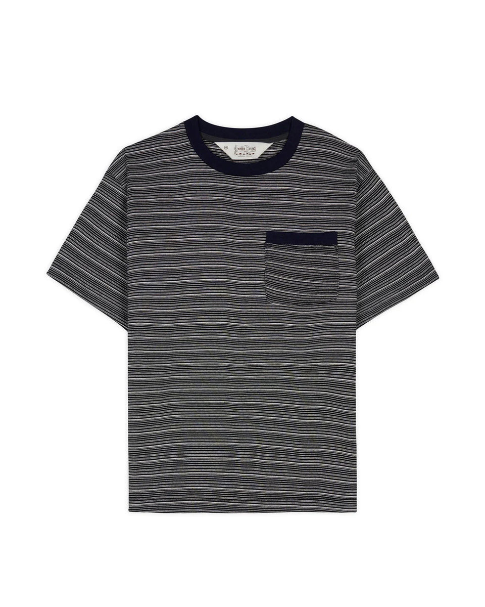 ★TRAVEL★ Twenty Stripe Jersey Short Sleeve T-Shirt Black Jerseys/Tops (Short Sleeve) - The Bicycle Trip | Santa Cruz, CA