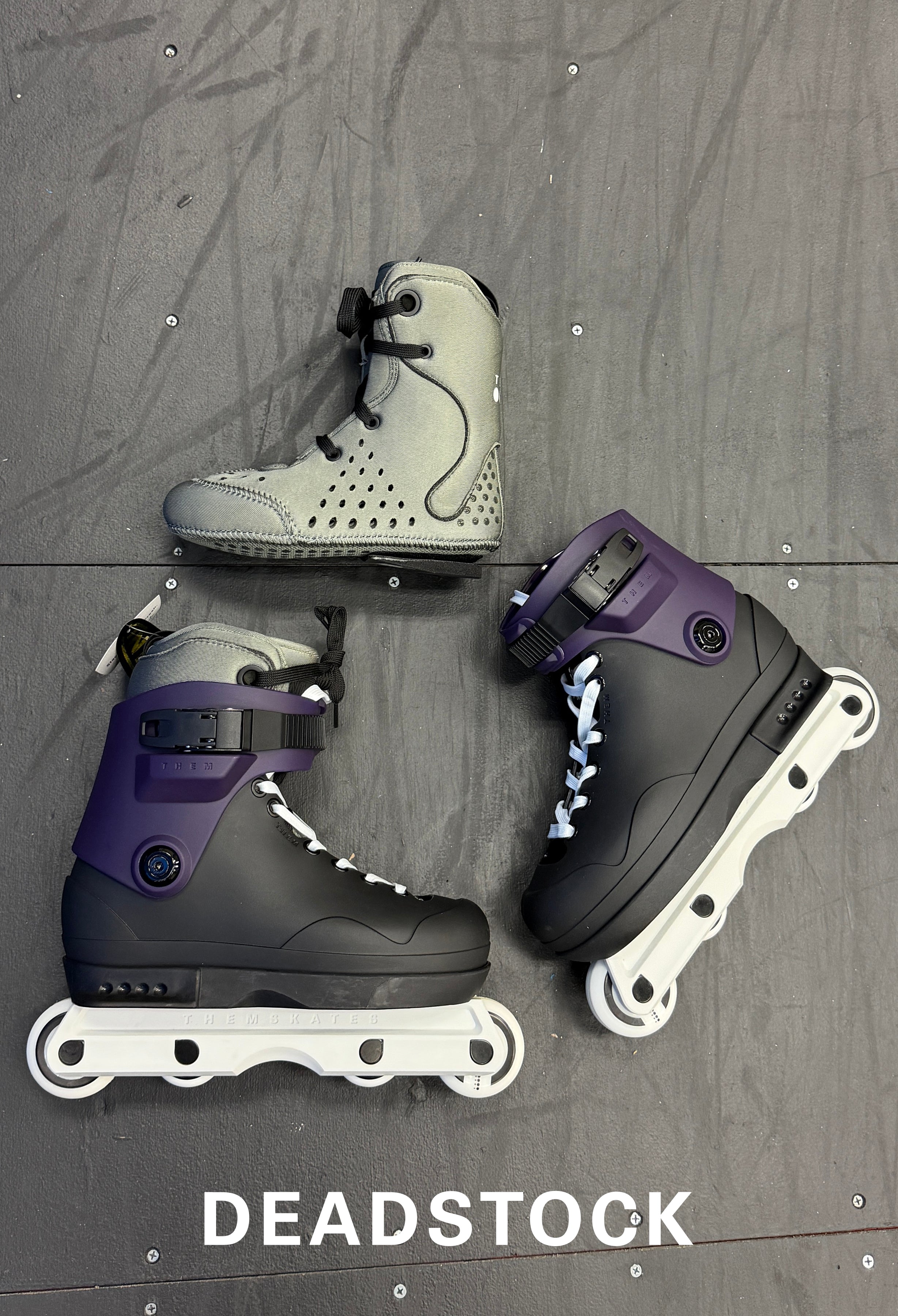 9.5.26 NEW DEAD STOCK - 909 - SLIGHT COSMETIC IMPERFECTIONS - SIZE XS (4) GREY INTUITION