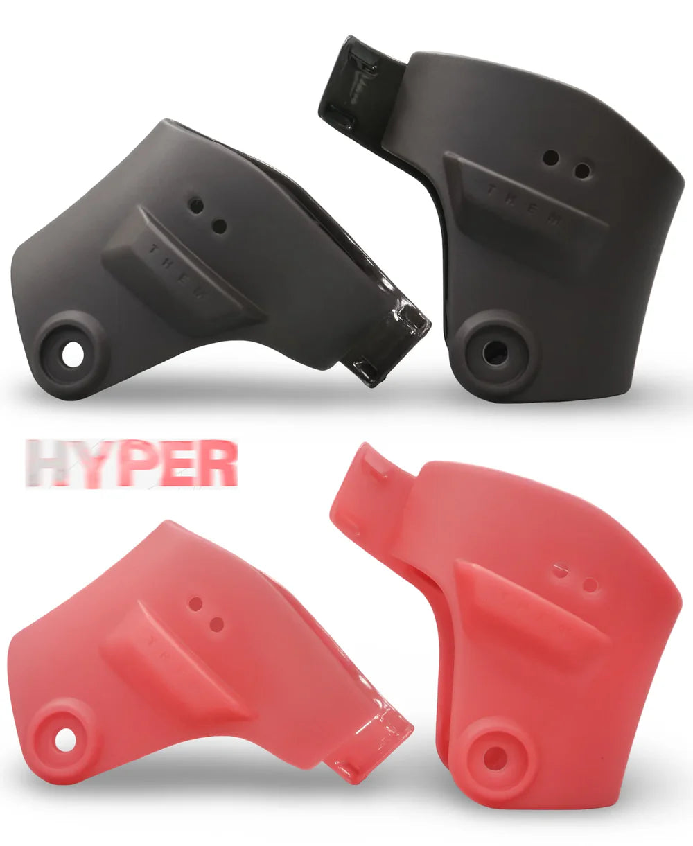 909 80S BLACK - CUSTOM - Maroon - HYPER COLOR CHANGING CUFFS