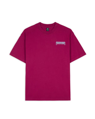 HELICOPTER T-SHIRT - MAROON