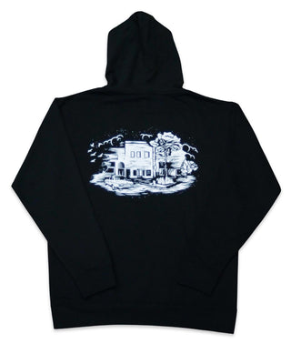 216 EAST 4TH ST. HOODY - BLACK