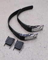 909 BLACK - SILVER BUCKLE